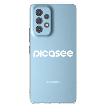 Picasee husă transparentă din silicon pentru Samsung Galaxy A53 5G A536 - Picasee - new logo - white