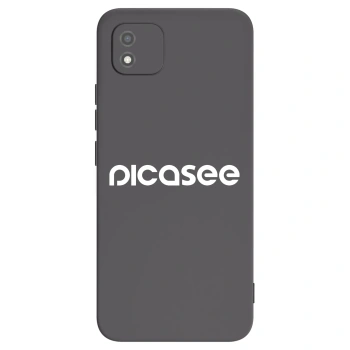 Picasee husă neagră din silicon pentru Realme C11 (2021) - Picasee - new logo - white
