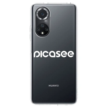 Picasee husă transparentă din silicon pentru Huawei Nova 9 SE - Picasee - new logo - white