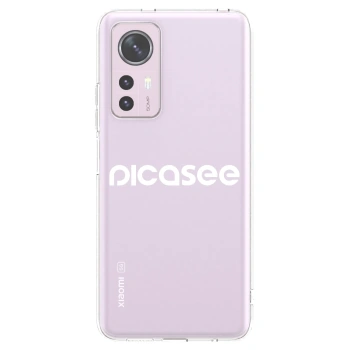 Picasee husă transparentă din silicon pentru Xiaomi 12 - Picasee - new logo - white