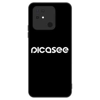 Husă pentru Xiaomi Redmi 10C - Picasee - new logo - white