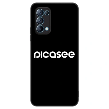 Husă pentru OPPO Reno 5 5G - Picasee - new logo - white