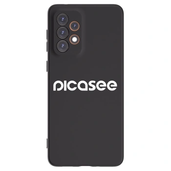Picasee husă neagră din silicon pentru Samsung Galaxy A33 5G A336 - Picasee - new logo - white