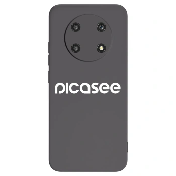 Picasee husă neagră din silicon pentru Honor Magic4 Lite 5G - Picasee - new logo - white