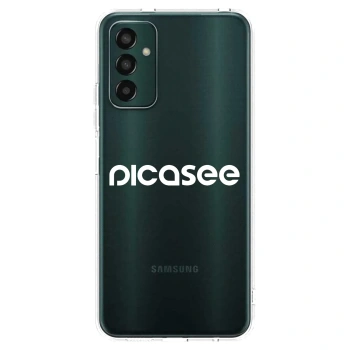 Picasee husă transparentă din silicon pentru Samsung Galaxy M13 M135F - Picasee - new logo - white