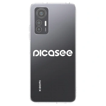 Picasee husă transparentă din silicon pentru Xiaomi 12 Lite - Picasee - new logo - white
