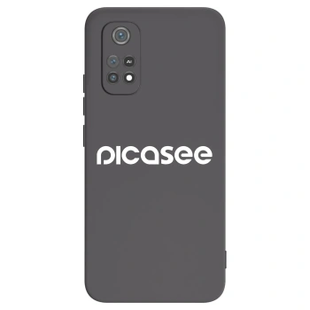 Picasee husă neagră din silicon pentru Xiaomi Poco M4 Pro - Picasee - new logo - white