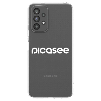 Picasee husă transparentă din silicon pentru Samsung Galaxy A73 5G - Picasee - new logo - white