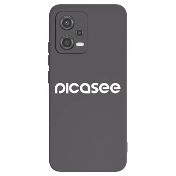 Picasee husă neagră din silicon pentru Xiaomi Poco X5 - Picasee - new logo - white