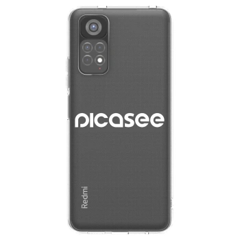 Picasee husă transparentă din silicon pentru Xiaomi Redmi Note 11S 5G - Picasee - new logo - white
