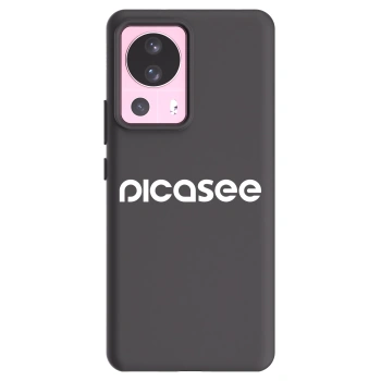 Picasee husă neagră din silicon pentru Xiaomi 13 Lite - Picasee - new logo - white