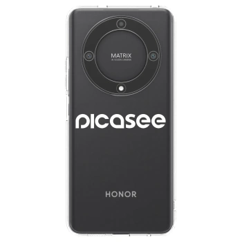 Picasee husă transparentă din silicon pentru Honor Magic5 Lite 5G - Picasee - new logo - white