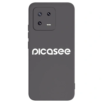 Picasee husă neagră din silicon pentru Xiaomi 13 Pro - Picasee - new logo - white