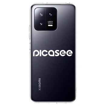 Picasee husă transparentă din silicon pentru Xiaomi 13 Pro - Picasee - new logo - white
