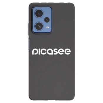 Picasee husă neagră din silicon pentru Xiaomi Redmi Note 12 Pro 5G - Picasee - new logo - white