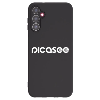 Picasee husă neagră din silicon pentru Samsung Galaxy A14 4G A145R - Picasee - new logo - white