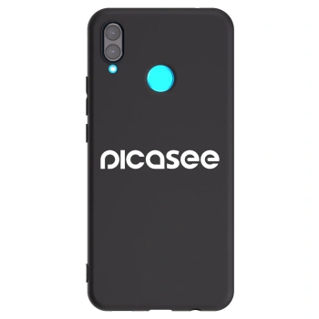 Picasee husă neagră din silicon pentru Huawei Nova 3 - Picasee - new logo - white
