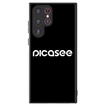 Picasee ULTIMATE CASE PowerShare pentru Samsung Galaxy S22 Ultra 5G - Picasee - new logo - white