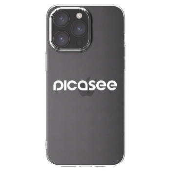 Picasee husă transparentă din silicon pentru Apple iPhone 15 Pro Max - Picasee - new logo - white