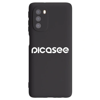 Husă pentru Motorola Moto G51 - Picasee - new logo - white