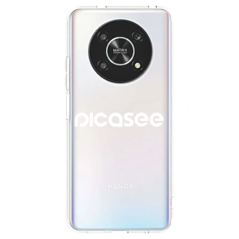 Picasee husă transparentă din silicon pentru Honor Magic4 Lite 5G - Picasee - new logo - white