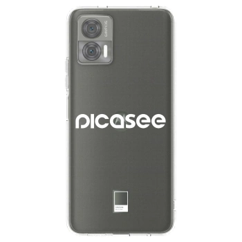 Picasee husă transparentă din silicon pentru Motorola Edge 30 Neo - Picasee - new logo - white