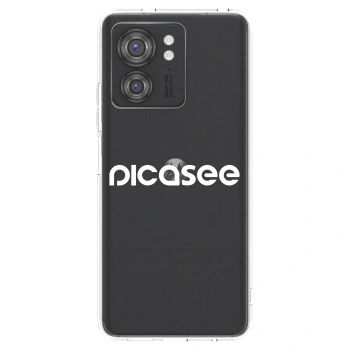 Picasee husă transparentă din silicon pentru Motorola Edge 40 - Picasee - new logo - white