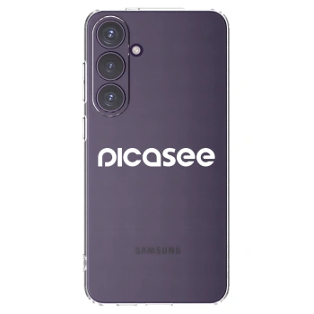 Picasee husă transparentă din silicon pentru Samsung Galaxy S24+ S926B 5G - Picasee - new logo - white