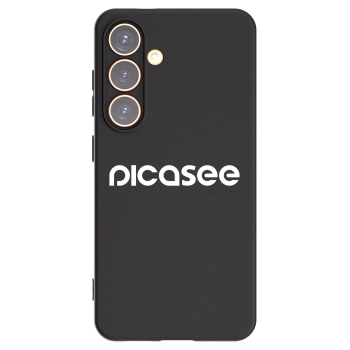 Picasee husă neagră din silicon pentru Samsung Galaxy S24 S921B 5G - Picasee - new logo - white