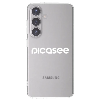 Picasee husă transparentă din silicon pentru Samsung Galaxy S24 S921B 5G - Picasee - new logo - white