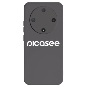 Picasee husă neagră din silicon pentru Honor Magic6 Lite 5G - Picasee - new logo - white