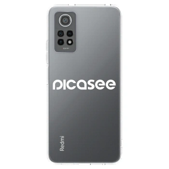 Picasee husă transparentă din silicon pentru Xiaomi Redmi Note 12 Pro 4G - Picasee - new logo - white