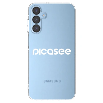 Picasee husă transparentă din silicon pentru Samsung Galaxy A15 A156B 5G - Picasee - new logo - white