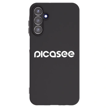 Picasee husă neagră din silicon pentru Samsung Galaxy A15 A155F 4G - Picasee - new logo - white