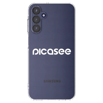 Picasee husă transparentă din silicon pentru Samsung Galaxy A15 A155F 4G - Picasee - new logo - white