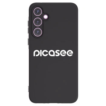 Picasee husă neagră din silicon pentru Samsung Galaxy A35 5G A356B - Picasee - new logo - white