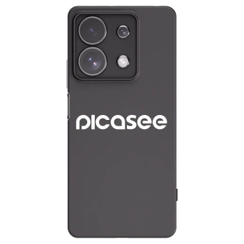 Picasee husă neagră din silicon pentru Xiaomi Redmi Note 13 Pro 4G - Picasee - new logo - white
