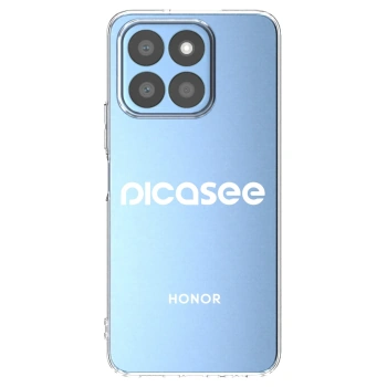 Picasee husă transparentă din silicon pentru Honor X8b - Picasee - new logo - white