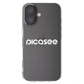 Picasee husă transparentă din silicon pentru Apple iPhone 16 - Picasee - new logo - white