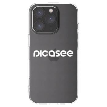 Picasee husă transparentă din silicon pentru Apple iPhone 16 Pro - Picasee - new logo - white