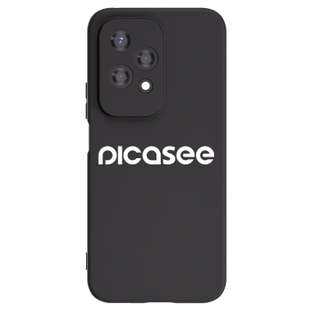 Picasee husă neagră din silicon pentru Honor 200 Lite - Picasee - new logo - white