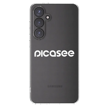 Picasee husă transparentă din silicon pentru Samsung Galaxy S24 FE S721B - Picasee - new logo - white