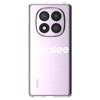 Picasee husă transparentă din silicon pentru Xiaomi Redmi Note 14 Pro 5G - Picasee - new logo - white