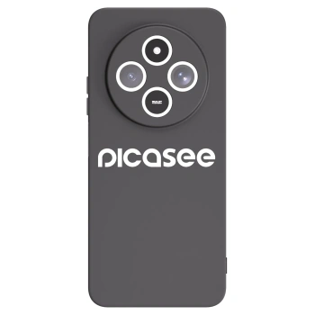 Picasee husă neagră din silicon pentru Xiaomi Redmi 14C - Picasee - new logo - white