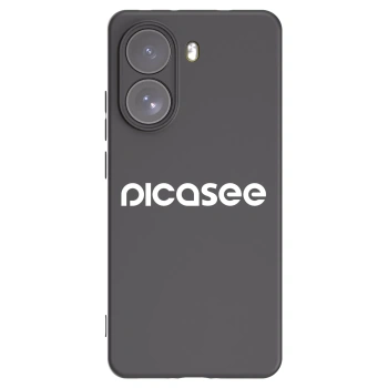 Picasee husă neagră din silicon pentru Xiaomi Poco X7 - Picasee - new logo - white