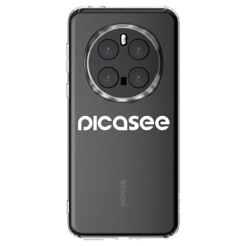 Picasee husă transparentă din silicon pentru Honor Magic7 Pro 5G - Picasee - new logo - white