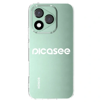 Picasee husă transparentă din silicon pentru Honor 400 Lite 5G - Picasee - new logo - white