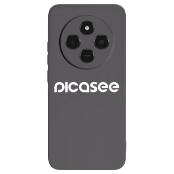 Picasee husă neagră din silicon pentru Xiaomi Poco C75 - Picasee - new logo - white
