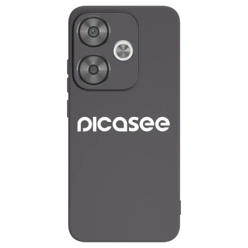 Picasee husă neagră din silicon pentru Xiaomi Poco F6 - Picasee - new logo - white