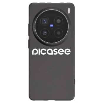 Picasee husă neagră din silicon pentru Vivo X200 Pro - Picasee - new logo - white